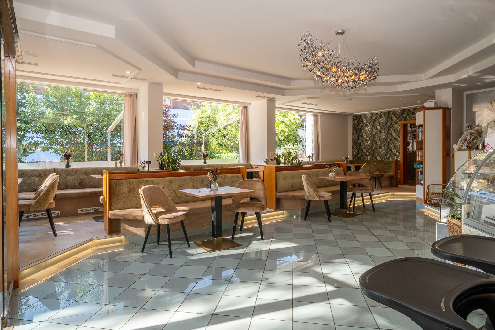 Café-Innenraum